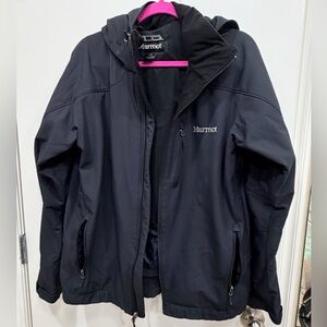 Marmot Black Ski Coat- size large